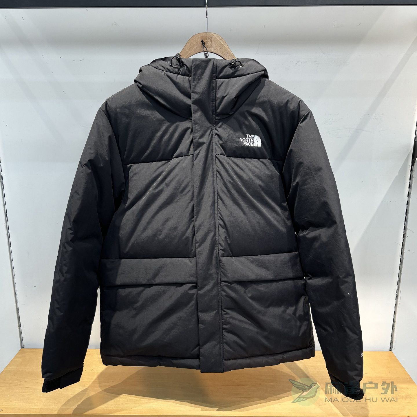 北面男士550蓬连帽鹅绒羽绒服