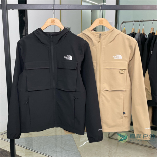 春夏新款 TheNorthFace北面户外防泼水防风透气软壳衣男子外套83TL