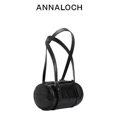 ANNALOCH再生系列圆筒小众挎包
