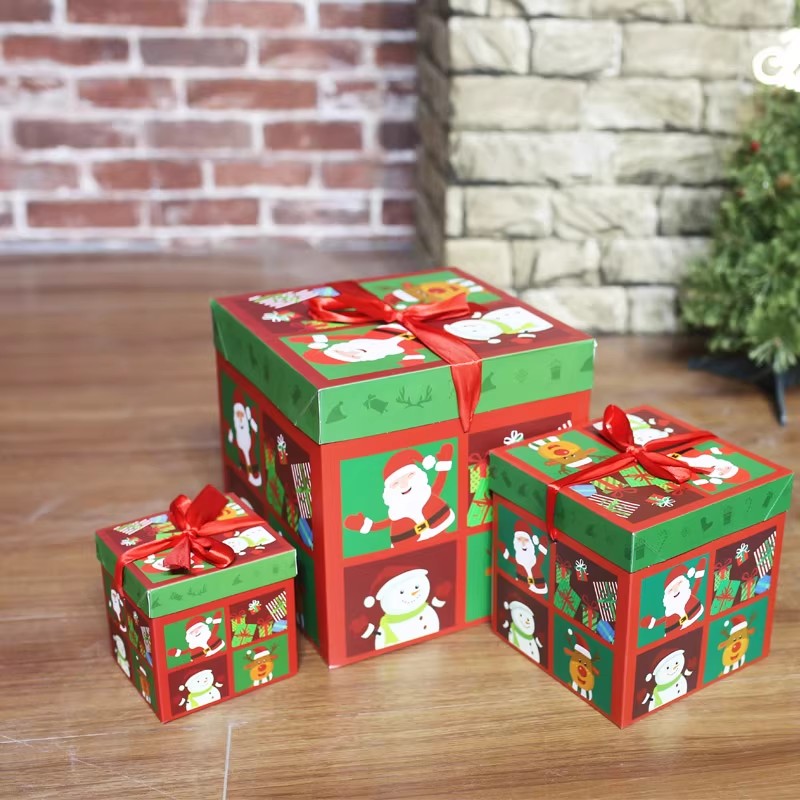 圣诞节装饰礼物盒收纳礼品
