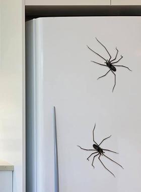 跨境新款 Spider Fridge Magnets家居蜘蛛磁铁冰箱贴家居装饰品