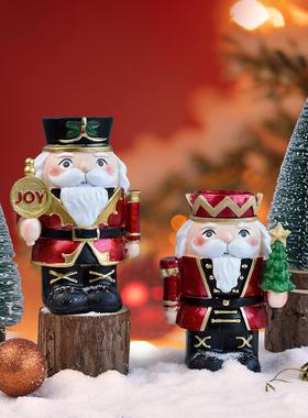 圣诞胡桃夹子摆件圣诞节士兵