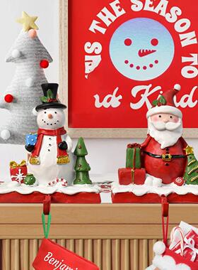 圣诞老人雪人摆件圣诞节装饰节日