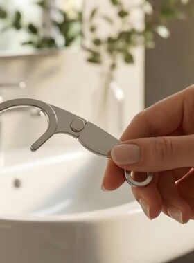 跨境爆款 多次使用不锈钢牙线签 Stainless steel dental floss