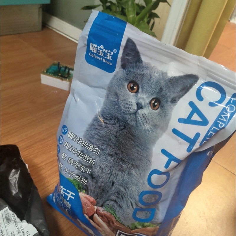 喵宝宝英短蓝白猫全价猫粮幼猫宠物小猫咪