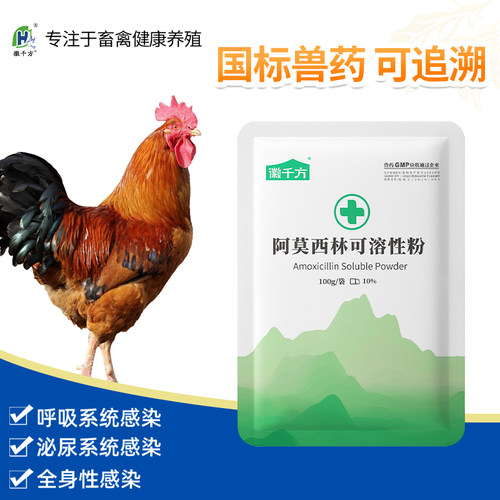 国标兽药阿莫西林可溶粉
