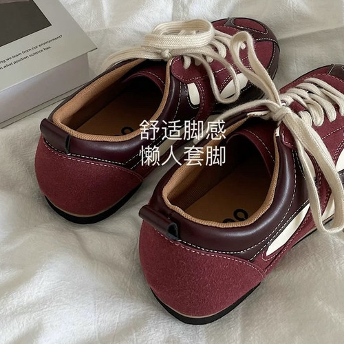 韩版ins外穿女休闲运动鞋德训鞋