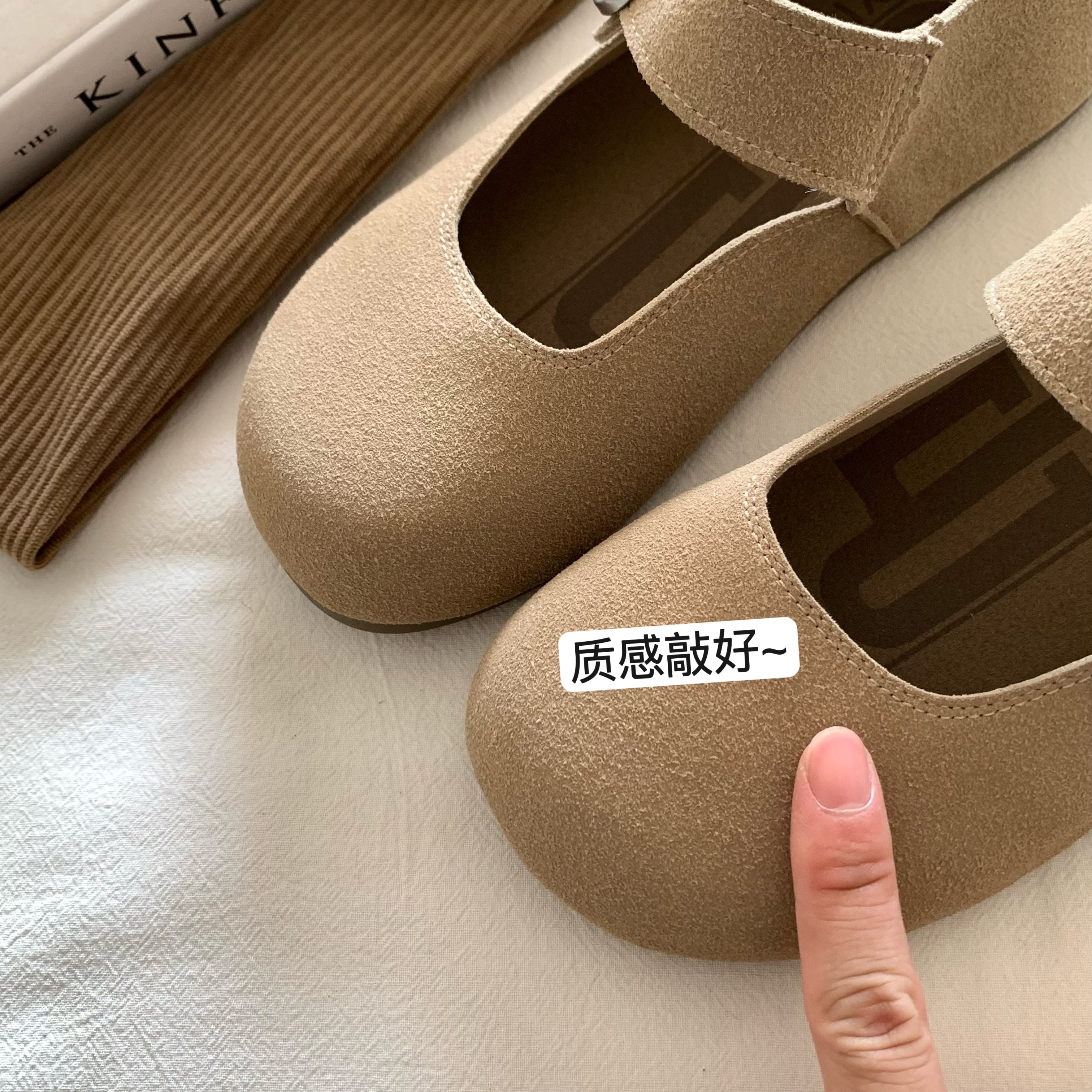 韩版ins女勃肯玛丽珍单鞋外穿