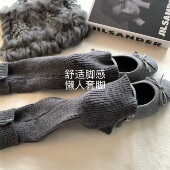 毛呢灰色miu玛丽珍女显瘦日系复古y2k格雷系单鞋 ins博主很爱 春季