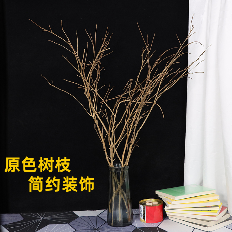干树枝原色套装简约复古客厅装饰