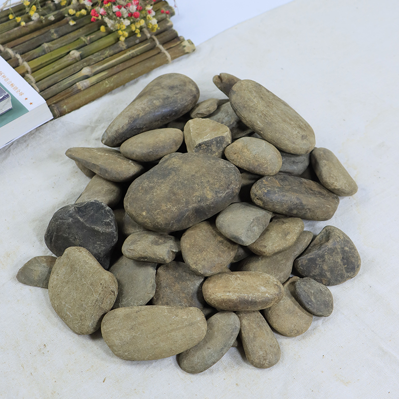 鹅卵石河溪鱼缸花盆庭院装饰园艺