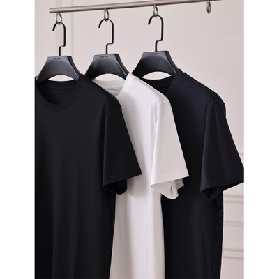 HolyMen桑蚕丝有机棉轻奢短袖