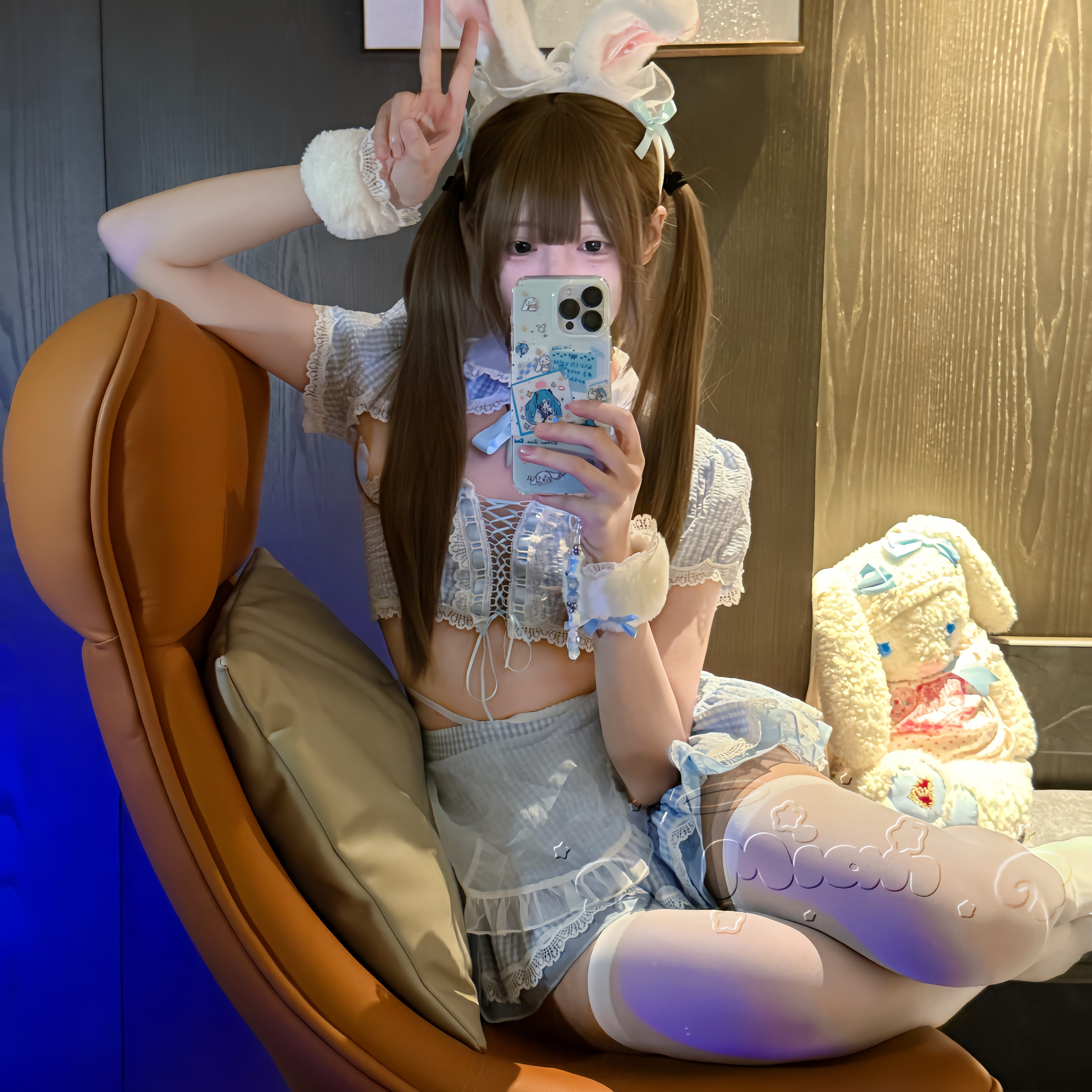 包邮包税 clearstone樱桃兔女仆套装 透明石樱桃兔女仆 日本代购