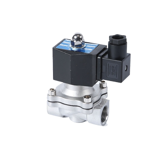 常闭电磁阀2wb水阀ac220气阀不锈钢dc24vdc12v2分3分4分6分1寸2寸