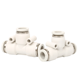 sns神驰气动气管快速接头直通pupe三通软管接头变径快插塑料软管