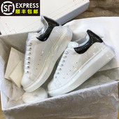 全牛皮爆款 休闲情侣板鞋 百搭小白鞋 女秋冬真皮厚底内增高2025新款