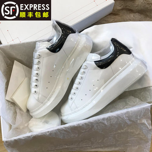 【真皮版】爆款小白鞋女厚底增高