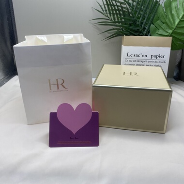 HR赫莲娜礼品盒空盒包装盒眼霜面霜礼品袋手提袋