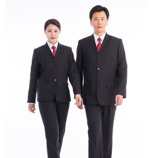 新款男女书记员服装西服套装西裤三粒扣西装二粒扣院审判员工作服