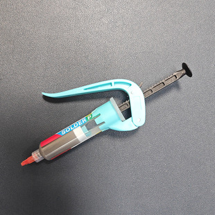 针管锡膏挤出器 手动按压锡膏工具