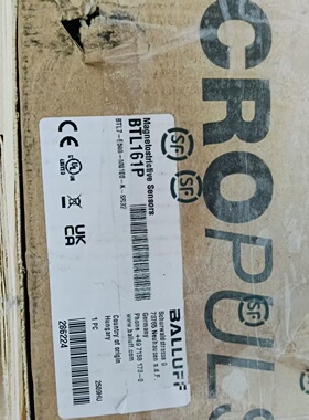 BIL161P原装BALLUFF巴鲁夫磁敏传感器BTL7-E500-M0100-K-SR32，