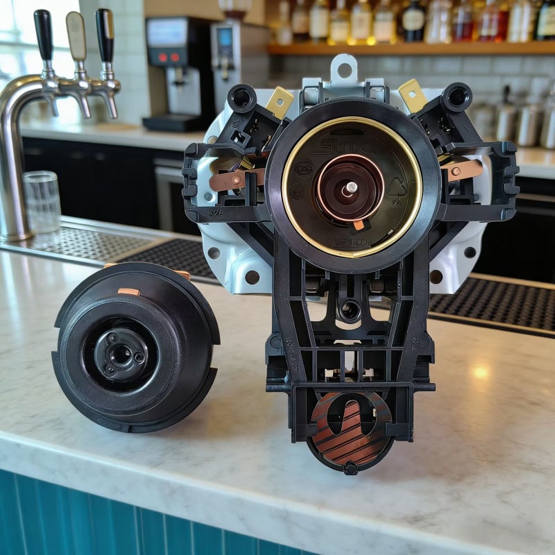 适用美的热水壶温控器配件温控开关WH517E2/H415E2j电热水壶底座