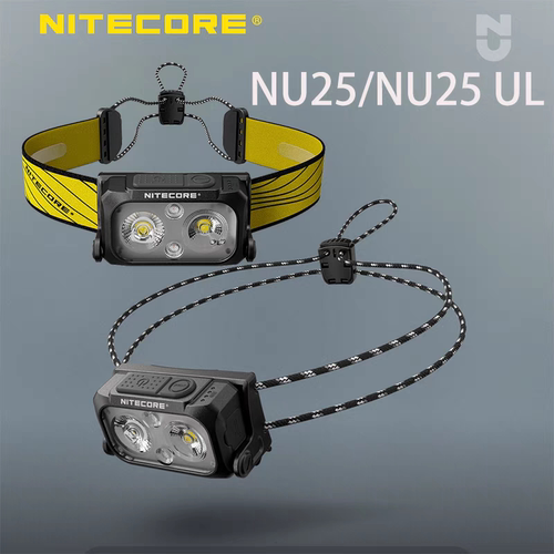 NITECORE奈特科尔NU25轻量级户外灯内置锂电多光源超高亮应急头灯
