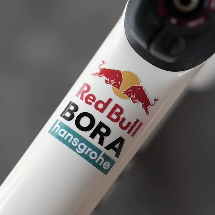 红牛RED BULL BORA SL8贴纸 车自行车周边创意不留胶贴纸