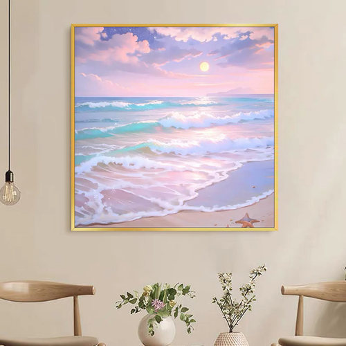 治愈梦幻海景2026新款diy钻石画