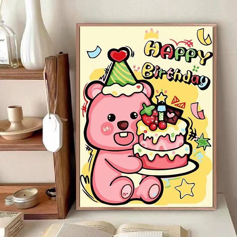 卡通loopy露比钻石画2025新款满钻手工diy贴钻带相框小幅十字绣,居家布艺,钻石绣,淘宝优惠券,粉丝福利购,淘宝优惠卷