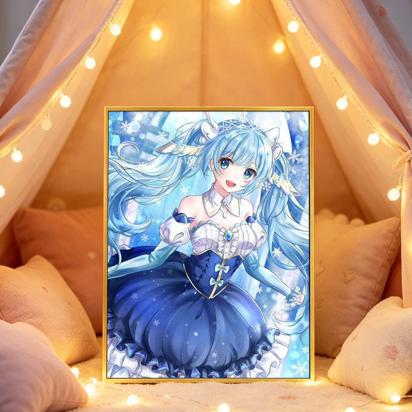 动漫冰雪初音未来2026新款钻石画图片