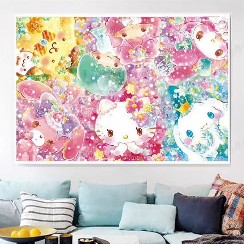 卡通三丽鸥2025新款diy钻石画