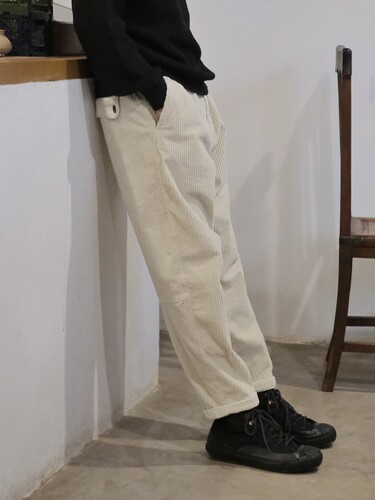 日系厚实全棉亲肤舒适休闲长裤