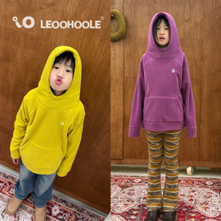 LEOOHOOLE | 哦哦乐 厚实保暖大口袋连帽摇粒绒卫衣