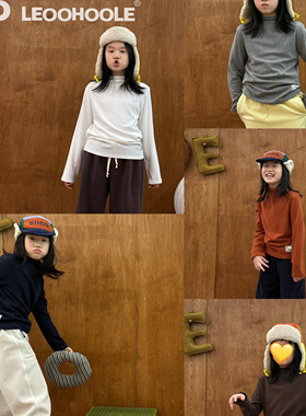 LEOOHOOLE | 哦哦乐  亲肤柔软磨毛半高领打底衫
