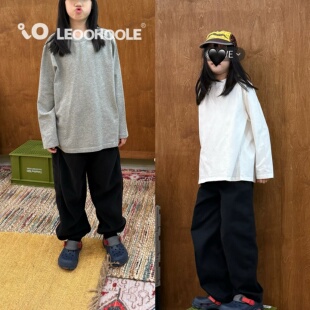 LEOOHOOLE | 哦哦乐 新疆长绒棉7A抗菌防螨长袖T恤基础打底衫