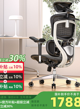 Ergoup/有谱 慧眼X1 人体工学椅电脑椅子舒服久坐办公座椅电竞椅