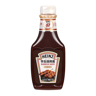 亨氏BBQ烧烤酱370g*3瓶 家用美式鸡翅烤肉酱料户外烧烤专用腌制酱