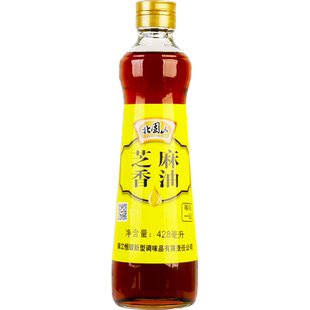 恒顺北固山芝麻香油428ml家用调味烹饪纯正芝麻油凉拌菜火锅蘸料