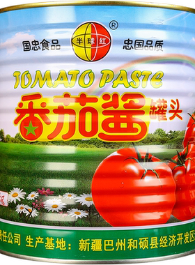 半球红新疆蕃茄酱番茄膏商用批发