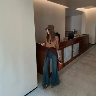 牛仔裤 两件套裤 加绒2025新款 欧洲站简约时尚 子 冬季 ZM.egg巨好看