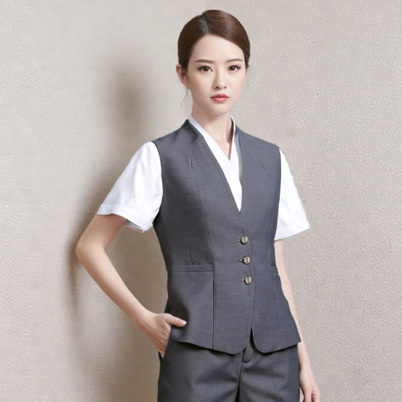 职业套装案场接待导诊会务工作服