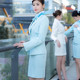 酒店前台工作服装 医美售楼部ktv工服 女高端大韩空姐制服职业套装