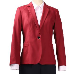 前台销售制服女职业套装套裙工装商务OL修身时尚兴业银行工作服