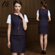 酒店物业工作服 售楼珠宝店工装 海航空姐制服职业女裙套装 高端中式