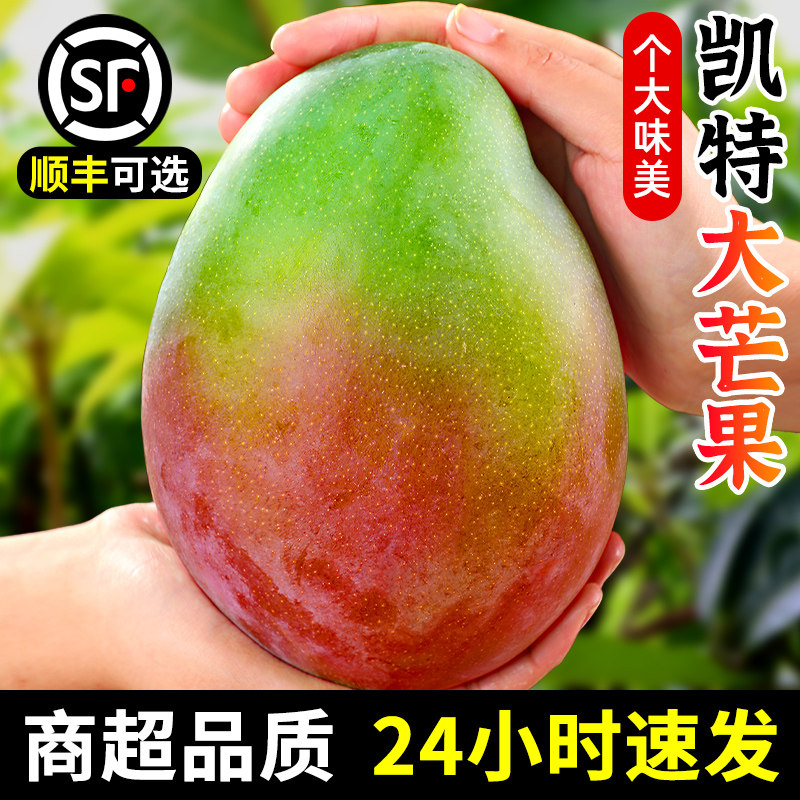 攀枝花凯特芒~个大肉厚~超过瘾！图片