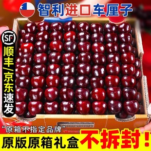 原版原箱|智利进口车厘子5斤新鲜水果当季整箱5J大樱桃顺丰京东邮