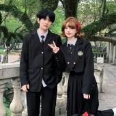 秋季 初中生英伦西装 运动会合唱演出校服 学院风高中生班服套装 韩版