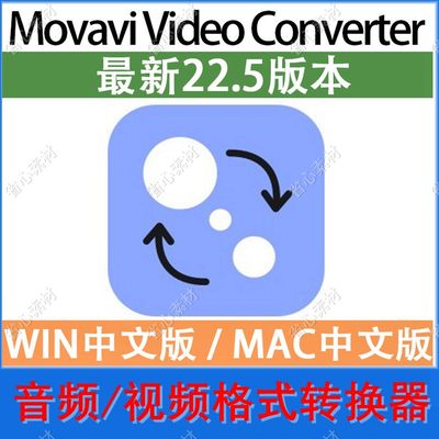 Movavi Video Converter 22.5 中文版 音视频格式转换器调音转码