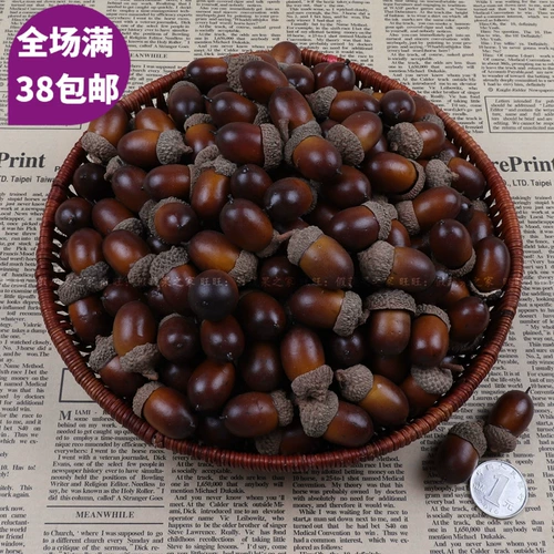 Имитация желудя, модель ореха, шкаф, супермаркет, фруктовый магазин, украшения, игрушки для дома, игрушки для дошкольного образования, реквизит